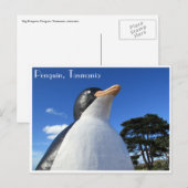 ペンギン風刺 ポストカード (正面/裏面)