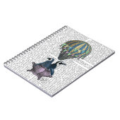 ペンギン飛んでいるズ ノートブック (左側)