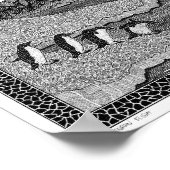 ペンギン飛行 ポスター (角)