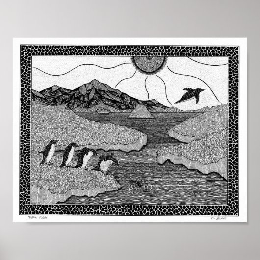 ペンギン飛行 ポスター (正面)