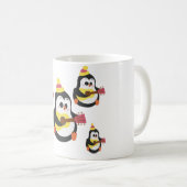 ペンギン魅力的デザインセラミック製マグカップ コーヒーマグカップ (正面右)