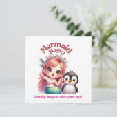 ペンギン魔法付きクリスマスマーメイドおもしろい (スタンド正面)
