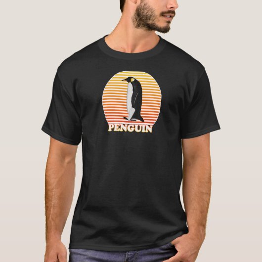 ペンギン鳥の鳥鳥飼育動物生物学者のプレ Tシャツ (正面)