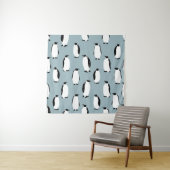 ペンギン鳥獣かわいい柄 タペストリー (インサイチュ)