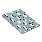 ペンギン鳥獣かわいい柄 ノートブック (右側)