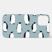 ペンギン鳥獣かわいい柄 Case-Mate iPhoneケース (裏面 (横))
