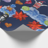 ペンギン鳥類包み紙 ラッピングペーパー (角)