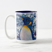 ペンギン15oz mug for deb ツートーンマグカップ (左)
