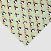 ペンギン3歳オレンジグリーン 薄葉紙 (詳細)