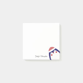 ペンギン3" x 3" Post-it® Notesをピークアウト ポストイット