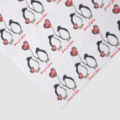 ペンギン40回またはルビ結婚ーの記念日 薄葉紙 (詳細)