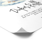 ペンギン – おむつラッフルゲーム ポスター (角)