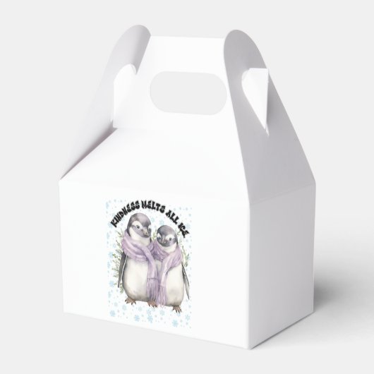 ペンギン+お気に入り+ボックス+Be+種類+パッケージ+冬+テーマ フェイバーボックス (正面サイド)