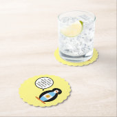 ペンギン・アルゼンチン国旗の交渉 ペーパーコースター (インサイチュ)