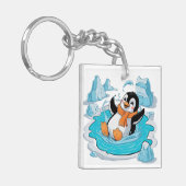 ペンギン・イン・アイス キーホルダー (正面左)