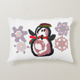 ペンギン+ウィンター アクセントクッション