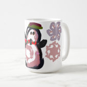 ペンギン+ウィンター コーヒーマグカップ (正面右)