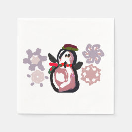 ペンギン+ウィンター スタンダードカクテルナプキン