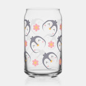 ペンギン ガラス缶 (正面)