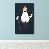 ペンギン キャンバスプリント (インサイチュ (ウッドフロア))