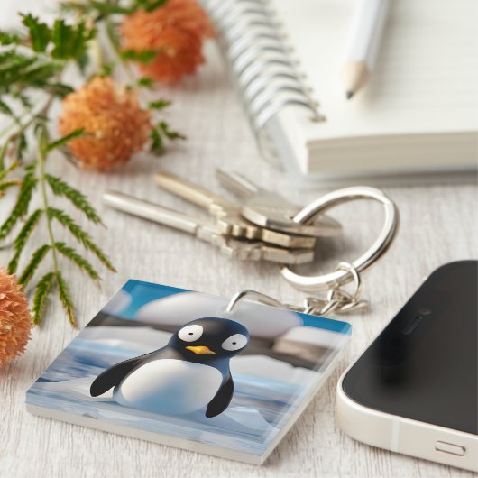 ペンギン キーホルダー (正面右)