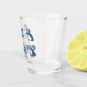 ペンギン、クジラ、イルカ ショットグラス (右)