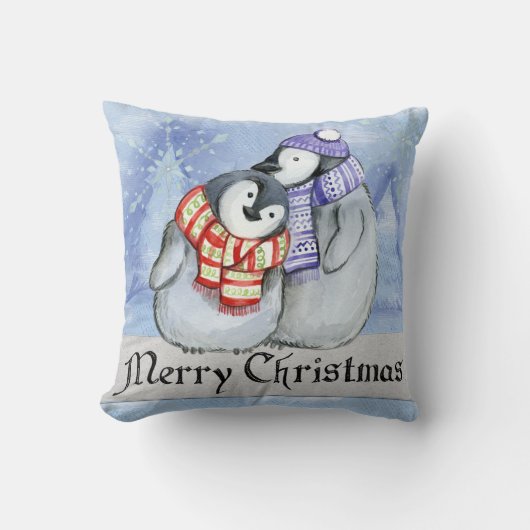 ペンギン クッション (正面)