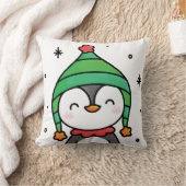 ペンギン クッション (ブランケット)