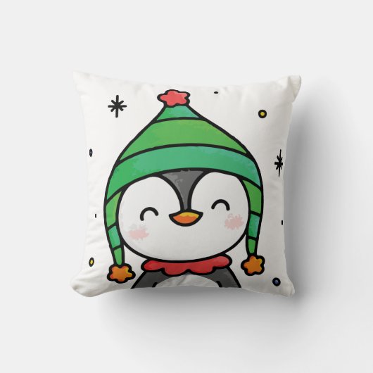 ペンギン クッション (正面)