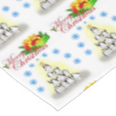 ペンギン・クリスマステーブルクロス テーブルクロス (アングル)