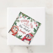 ペンギン・クリスマス1回目の誕生日お願い フェイバータグ (インサイチュ)