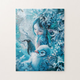 ペンギン・コンパニオンと冬の妖精 ジグソーパズル