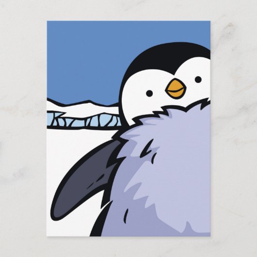 ペンギン・シック・クローズアップ・ポストカード ポストカード (正面)
