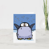ペンギン・シック・ハッピーグリーティングカード カード (正面)
