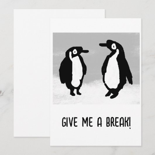 ペンギン シーズンカード (正面/裏面)