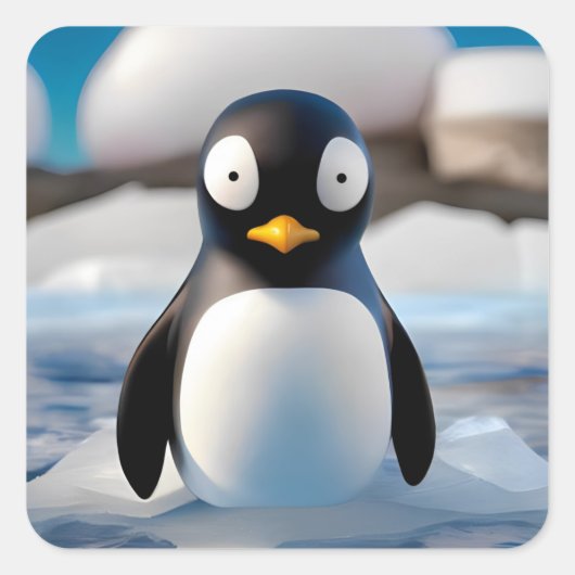 ペンギン スクエアシール (正面)