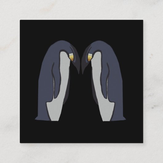 ペンギン スクエア名刺 (裏面)