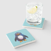 ペンギン ストーンコースター (横)