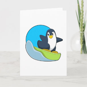 ペンギン スノーボーダー ソノボード.PNG カード