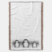 ペンギン スローブランケット (正面縦)