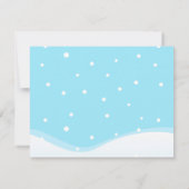 ペンギン・ツインズありがとう ノートカード (裏面)