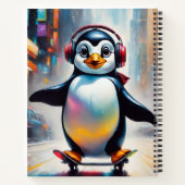ペンギン・デジタ絵画ル・アークールト ノートブック (裏面)