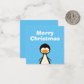 ペンギン ノートカード (正面/裏面インサイチュ)