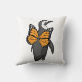 ペンギン・バタフライ クッション (裏面)