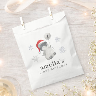 ペンギン・バルーン1歳の誕生日 フェイバーバッグ