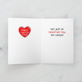 ペンギン・バレンタイン シーズンカード (内部)