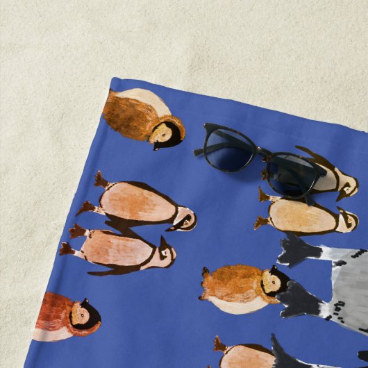 ペンギン ビーチタオル (インサイチュ)