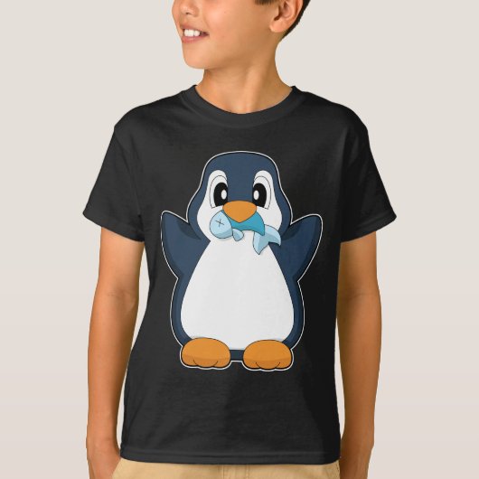ペンギン フィッシュ Tシャツ (正面)