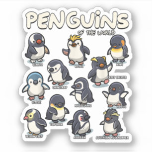 ペンギン ペンギン 愛らしい動物たち ペンギン愛 シール