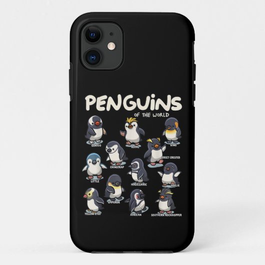 ペンギン ペンギン 愛らしい動物たち ペンギン愛 Case-Mate iPhoneケース (裏面)